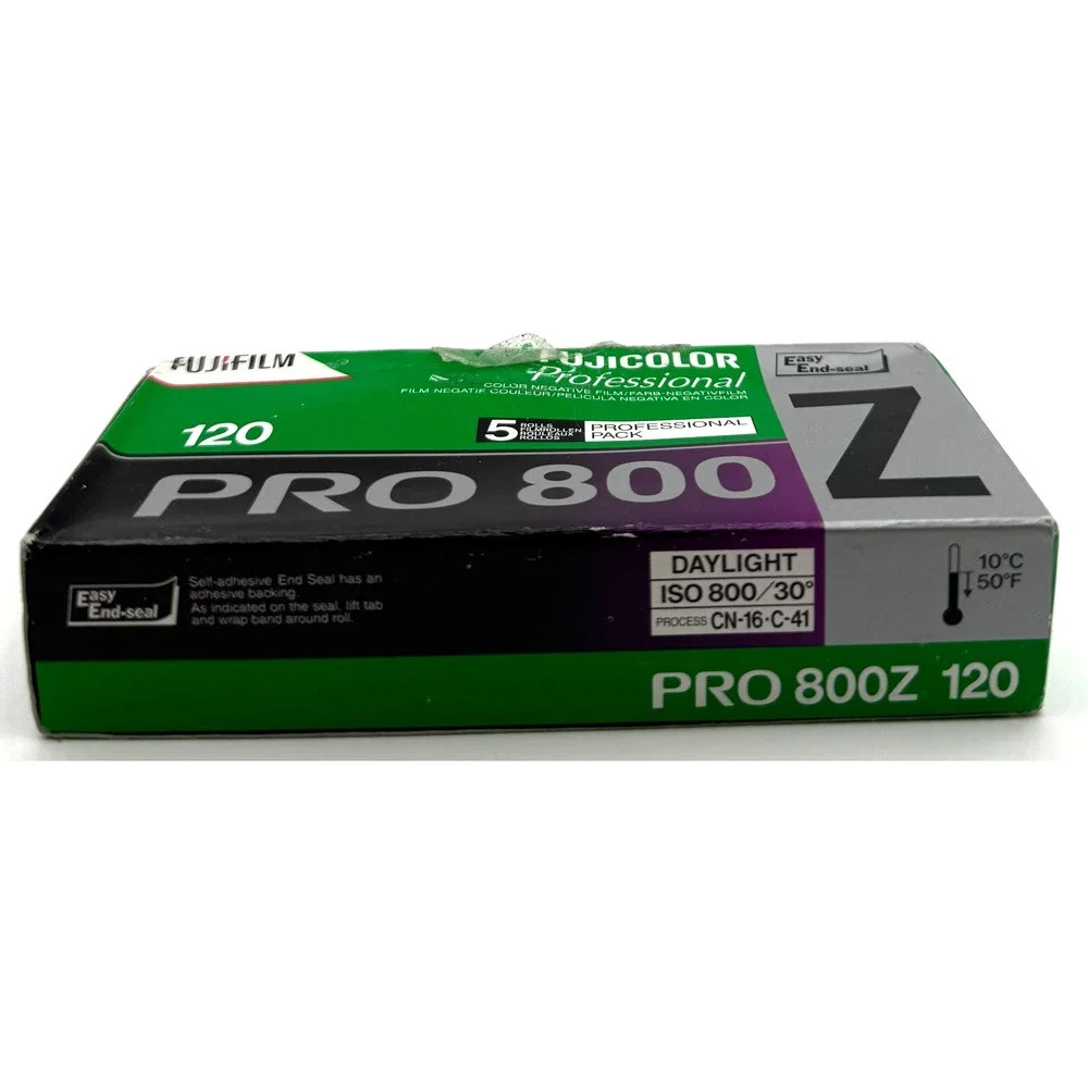 Fujifilm Fujicolor Pro 800Z 120 Color Negative Film 5 Roll Pack EXP 03/2012 READ
